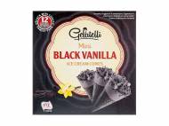 12 mini cônes Black Vanilla , le prix 2.29 €