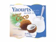 4 yaourts saveur