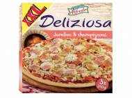 3 pizzas jambon-champignons , prezzo 3.49 € per 3 x 340 g, ...