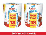 Kinder Maxi , prezzo 5.98 € per Soit le lot de 2 x 378 g, ...