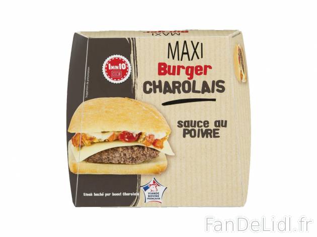 Maxi burger charolais1 , prezzo 2.29 &#8364; per 195 g 
&nbsp;&nbsp;&nbsp;&nbsp; ...