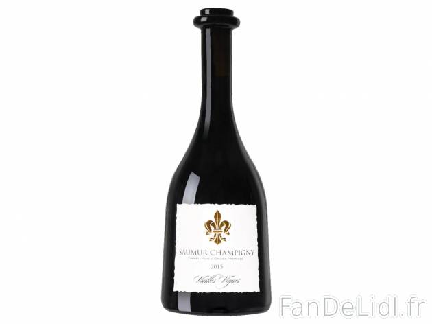 Saumur Champigny Vieilles Vignes 2015 AOP1 , prezzo 6.99 € per 75 cl 
- Température ...