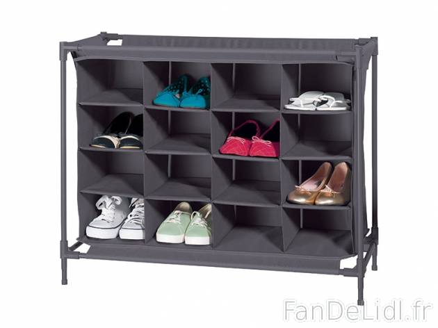 etagere chaussures lidl