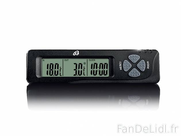 Thermomètre numérique , prezzo 4.99 € per L&apos;unité 
- Alerte sonore ...