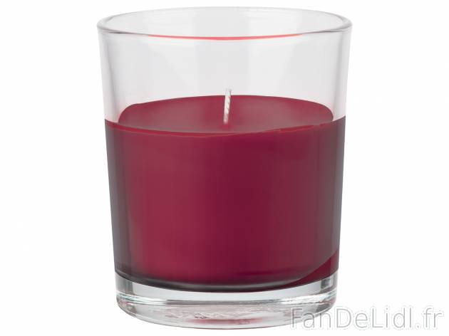 Maxi-bougie parfumée dans un verre , le prix 2.49 &#8364; 
- Melinera&reg;&nbsp;&nbsp;
- ...