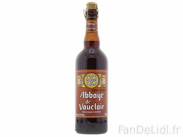 Bière Brune ou Ambrée d&apos;Abbaye , prezzo 1.89 € per 75 cl au choix, ...