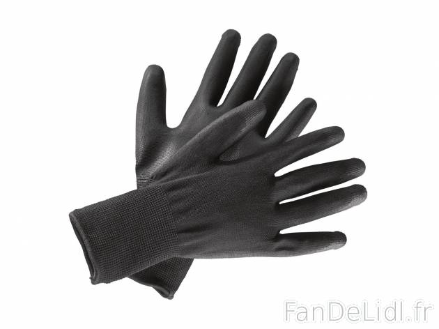 2 paires de gants multifonction , prezzo 2.99 € per Le lot 
- Ex. : 97 % polyester ...