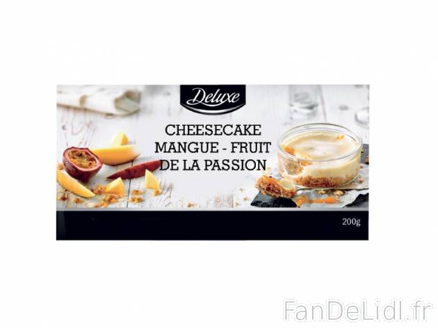 Cheesecake , prezzo 1.99 € per 200 g au choix, 1 kg = 9,95 € EUR. 
- Au choix ...
