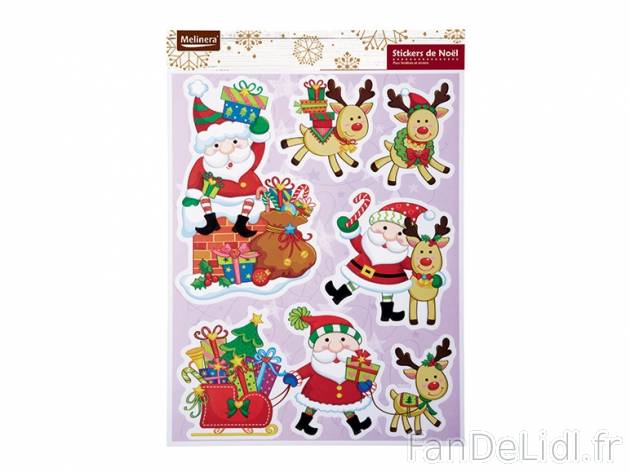 Stickers de Noël , prezzo 1.29 € per L&apos;unité au choix 
- Autocollants ...