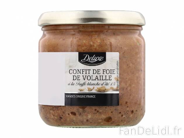 Confit de foie de volaille à la truffe blanche d’été , prezzo 1.49 € per ...