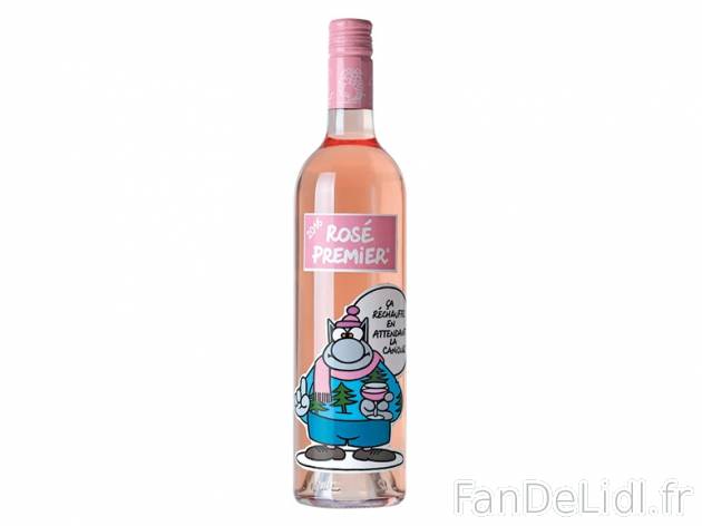 Vin de France Rosé premier Le Chat 2016 , prezzo 3.49 € per 75 cl, 1 L = 4,65 ...