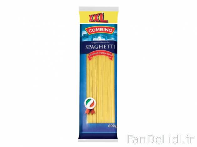 Spaghetti , prezzo 0.39 € per 600 g, 1 kg = 0,65 € EUR. 
- 500 g + 100 g GRATUITS ...