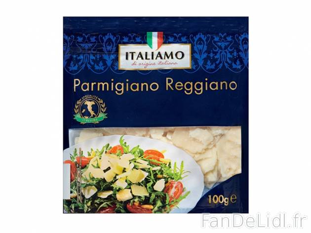 Parmigiano Reggiano , prezzo 1.39 € per 100 g au choix, 1 kg =13,90 € EUR. 
- ...