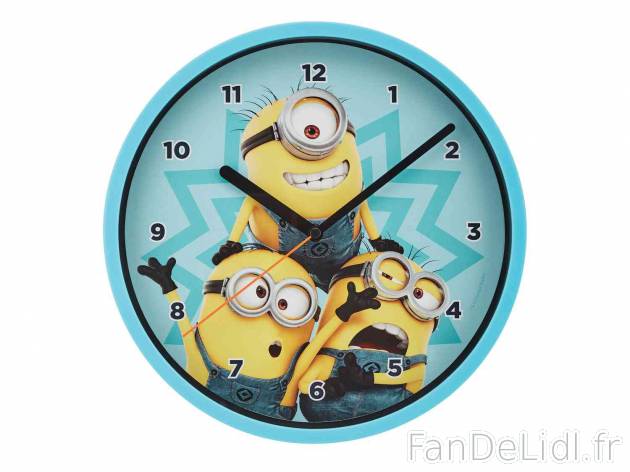 Horloge murale Minions , prezzo 6.99 &#8364; per L&apos;unité au choix ...