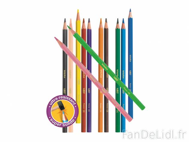 12 crayons de couleurs , prezzo 1.79 € per Le lot 
-  Ultra resistant
-  Super solide