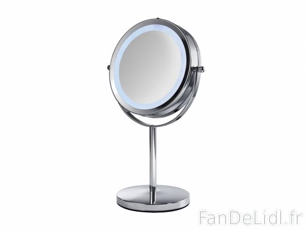 Miroir grossissant à LED , prezzo 16.99 € per L&apos;unité 
- Pied antidérapant
- ...