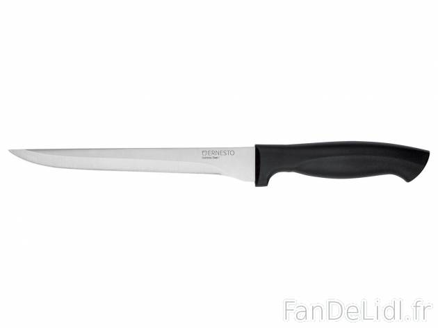 Couteau de cuisine , le prix 1.99 € 
- Au choix :
- Couteau à désosser / longueur ...