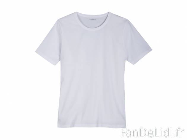 3 t-shirts , prix 7.99 € per Le lot au choix 
- Ex. : 100 % coton
- Au choix ...