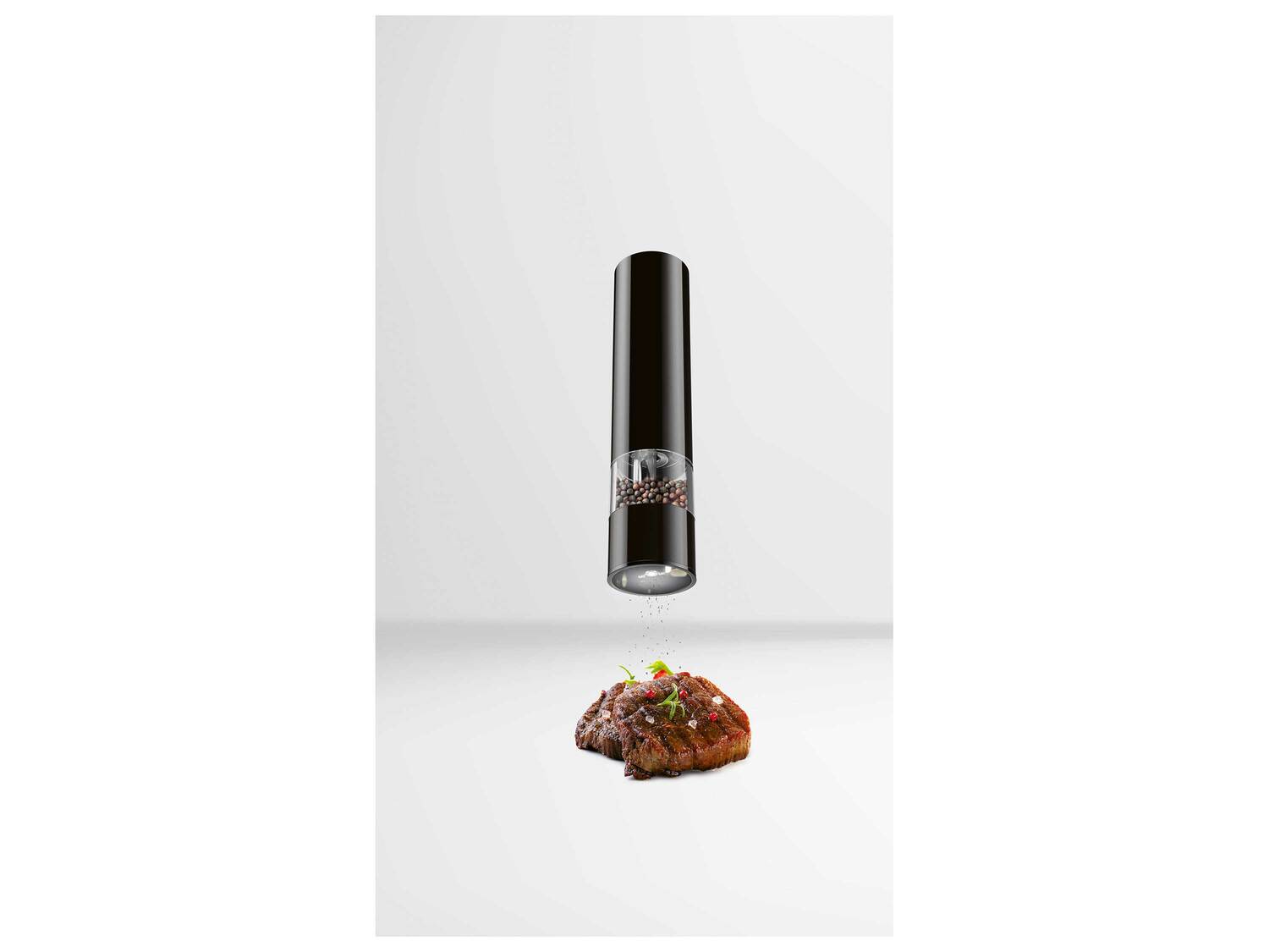 Moulin à sel/poivre électrique , le prix 8.99 &#8364; 
- Broyeur en c&eacute;ramique ...