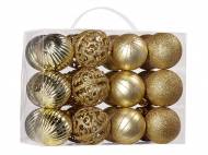 24 boules de Noël pour sapin