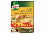 Knorr soupe forestière , prezzo 2.41 € per 3 x 85 g, 1 kg ...