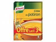 Knorr crème de potiron , prezzo 2.83 € per 3 x 100 g, 1 kg ...