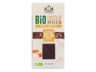 Chocolat noir Bio , le prix 1.15 € 
- Au choix : saveur orange ...