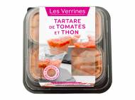 Verrines , le prix 3.99 € 
- Au choix : tartare de tomates-thon ...