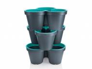 3 triples pots empilables