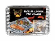 10 plateaux aluminium