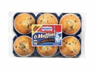 6 muffins aux pépites