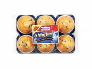 6 muffins aux pépites