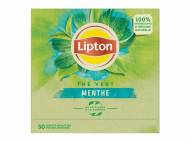 Lipton thé vert menthe , le prix 1.73 €  
-  50 sachets