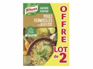 Knorr soupe poule vermicelles , le prix 2.29 &#8364; 
- ...