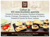 Coffret de 100 mini-feuilletés apéritifs