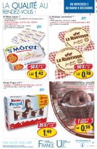 Frommages, donut au chocolat, Kinder Pingui