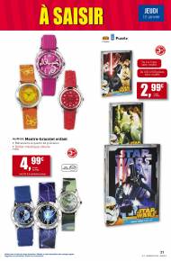 Montre-bracelet enfant pour fille et garçon, Puzzle Star Wars.