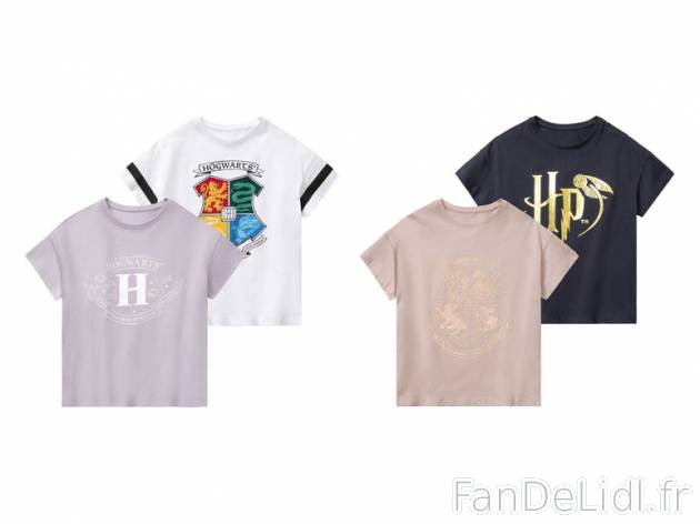 Lot de 2 t-shirts fille Harry Potter , prezzo 5.99 EUR