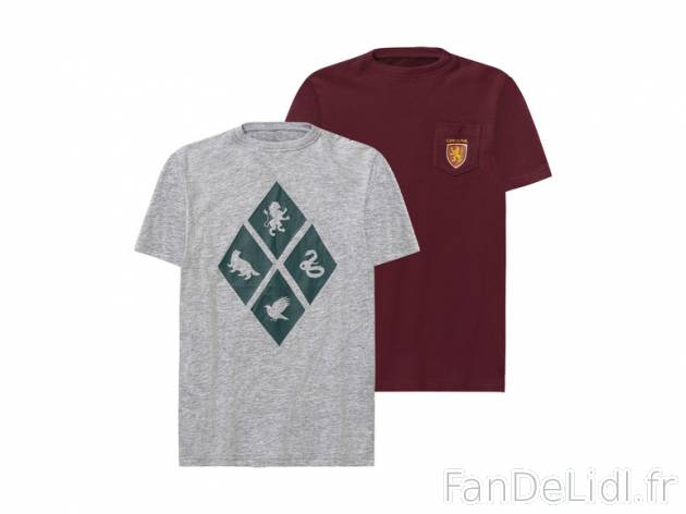 Lot de 2 t-shirts garçon Harry Potter , prezzo 5.99 EUR