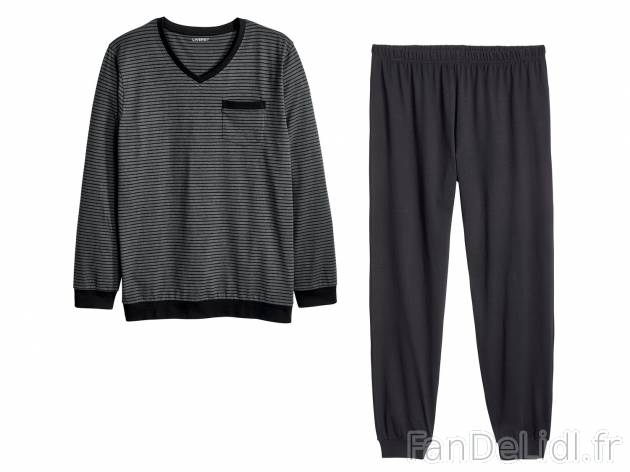 Pyjama homme , prezzo 9.99 € per L&apos;ensemble au choix 
- Ex. : 72 % coton ...