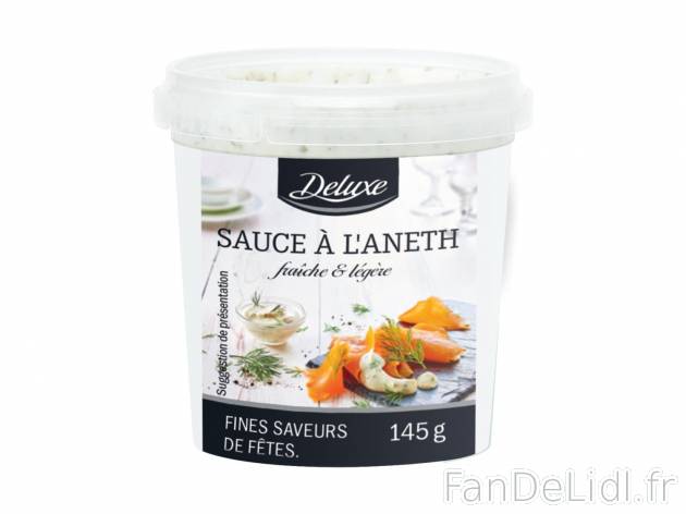 Sauce à l’aneth1 , prezzo 1.49 € per 145 g 
    
