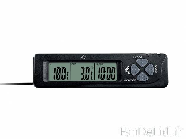 Thermomètre numérique , prezzo 4.99 € per L&apos;unité 
- Sonde extérieure ...