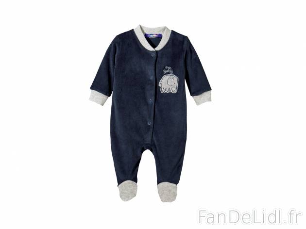 Pyjama en velours bébé fille , prezzo 5.49 € per L&apos;unité au choix ...