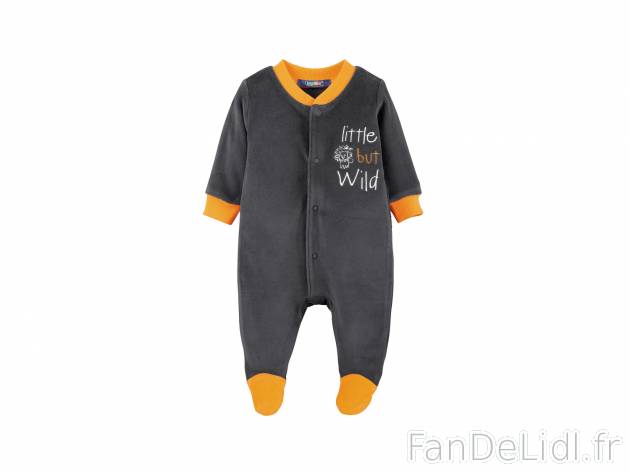 Pyjama en velours bébé garçon , prezzo 5.49 € per L&apos;unité au choix ...