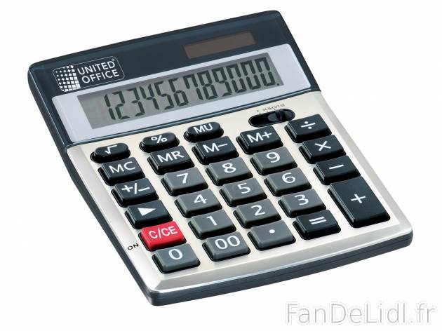 Calculatrice , prezzo 2.99 € per L&apos;unité 
- Pile incluse- * Dont 0.02 ...