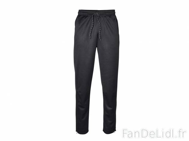 Pantalon technique homme , prezzo 7.99 € 
- Ex. 100 % polyester
- Bas de jambe ...