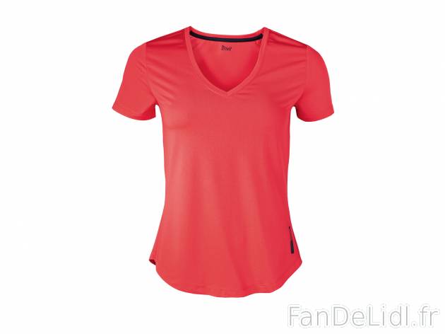 T-shirt technique femme , prezzo 4.49 € 
- Ex. 88 % polyester (dont TOPCOOL®) ...
