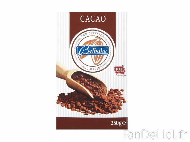 Cacao en poudre1 , prezzo 1.69 € per 250 g 
    