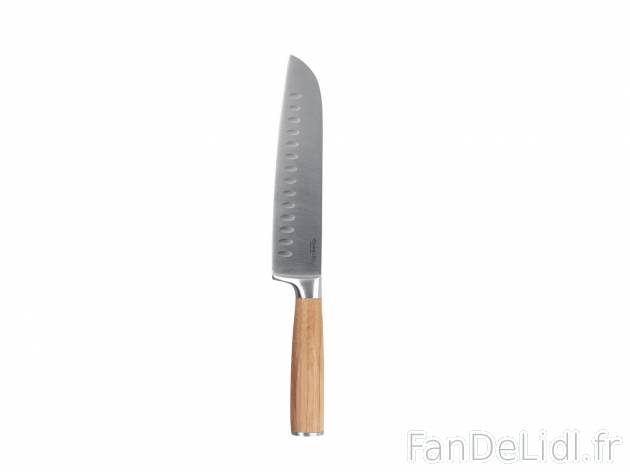 Couteau de cuisine avec manche en bambou , prezzo 5.99 € 
- Lame aiguisée en ...