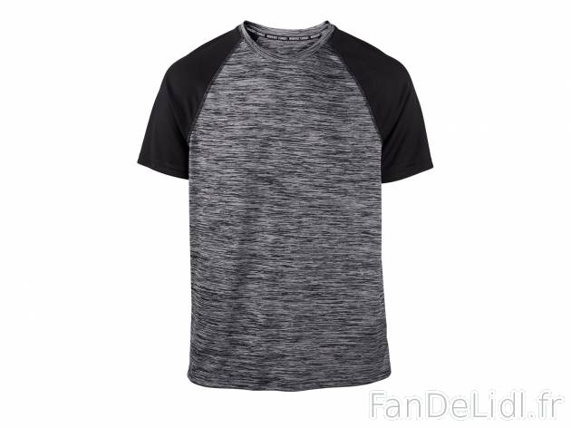 T-shirt technique homme , prezzo 4.49 € 
- Ex. 100 % polyester (dont TOPCOOL®)
- ...